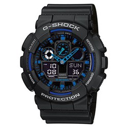 Casio G-Shock Schwarze Uhr GA-100-1A2ER