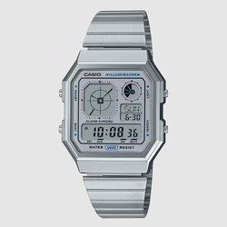 Reloj Casio Hombre A130WE-7A Acero Esfera Gris