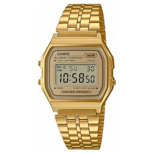Relógio masculino Casio A158WETB-9AEF de ouro
