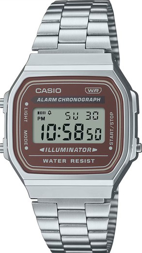 Relógio masculino Casio A168WA-5AYES esporte