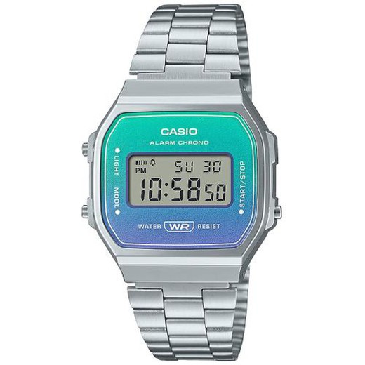 Ανδρικό ρολόι Casio A168WER-2AEF Steel