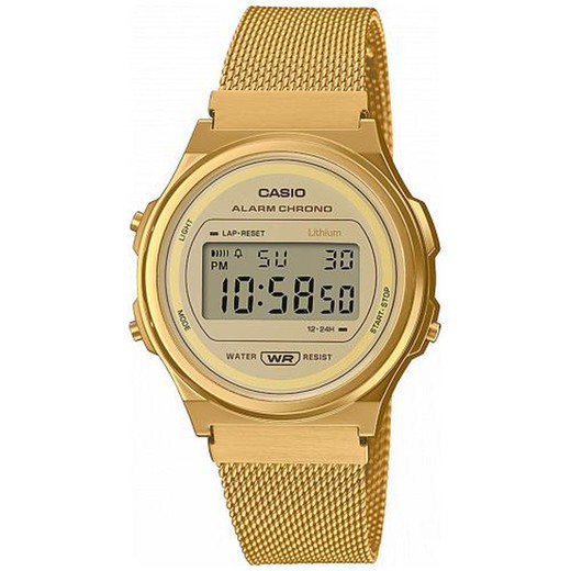 Casio Herrenuhr A171WEMG-9AEF Gold Matt