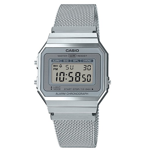 Casio Men's Watch A700WEM-7AEF Steel Mat