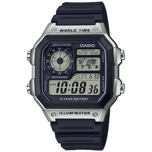 Reloj Casio Hombre AE-1200WH-1CVEF Sport Negro