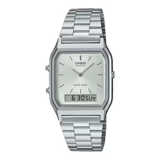 Reloj Casio Hombre AQ-230A-7AMQY Acero Gris