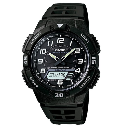 Ανδρικό ρολόι Casio AQ-S800W-1BVEF Sport Black