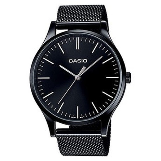 Casio Men's Watch LTP-E140B-1AEF Steel Black