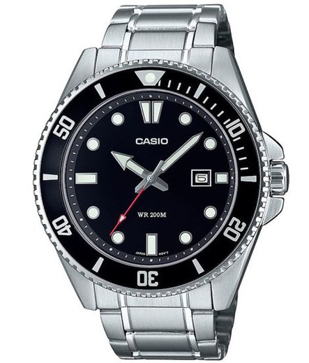 Relógio masculino Casio MDV-107D-1A1VEF em aço