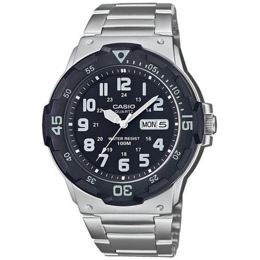 Relógio masculino Casio MRW-200HD-1BVEF em aço