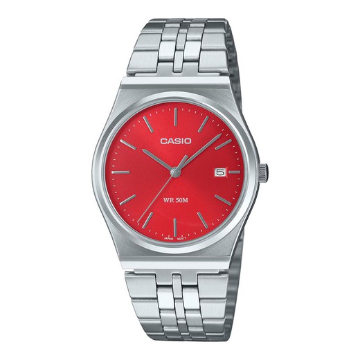 Casio Herrenuhr MTP-B145D-4A2VEF Stahl