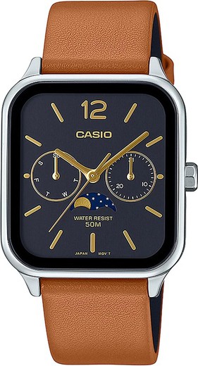 Reloj Casio Hombre MTP-M305L-1AVER Piel Marrón