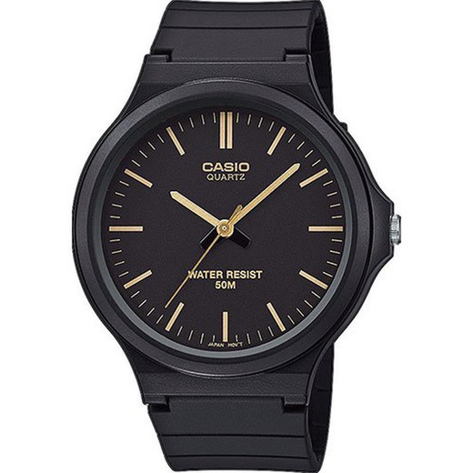 Relógio masculino Casio MW-240-1E2VEF esporte preto