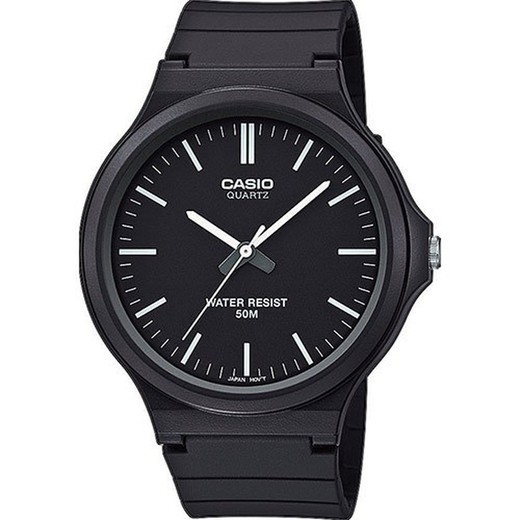 Ανδρικό ρολόι Casio MW-240-1EVEF Sport Black