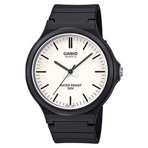 Ανδρικό ρολόι Casio MW-240-7EVEF Μαύρο