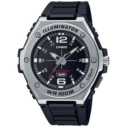 Ανδρικό ρολόι Casio MWA-100H-1AVEF Sport Black
