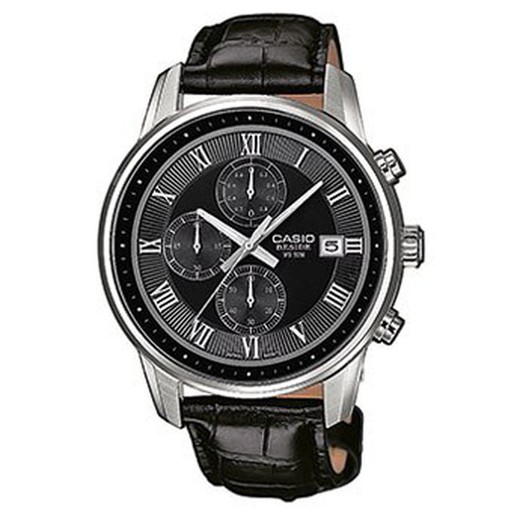 Casio Herren Lederuhr BEM-511L-1AVEF