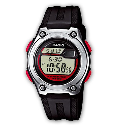 Reloj Casio Hombre W-211-1BVES Sport Negro