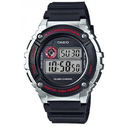 Reloj Casio Hombre W216H-1CVEF Sport Negro