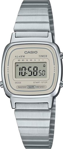 Montre Femme Casio LA670WEA-8AEF Acier