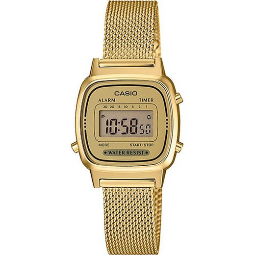 Zegarek damski Casio LA670WEMY-9EF Złoty mat
