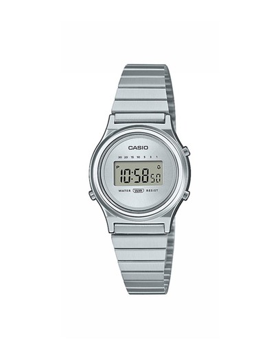 Relógio feminino Casio LA700WE-7AEF em aço