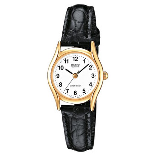 Reloj Casio Mujer LTP-1154PQ-7BEF Piel Negra