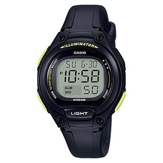 Montre Femme Casio LW-203-1BVEF Noir