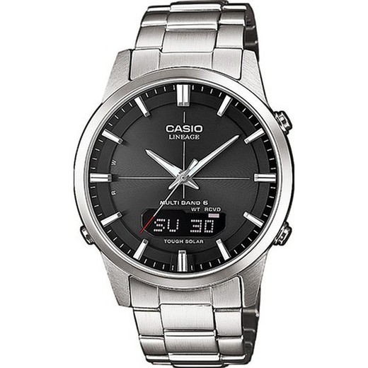 Casio Radiogestuurd LCW-M170D-1AER stalen horloge