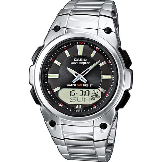 Casio radiostyrd klocka WVA-109HDE-1AVER Steel