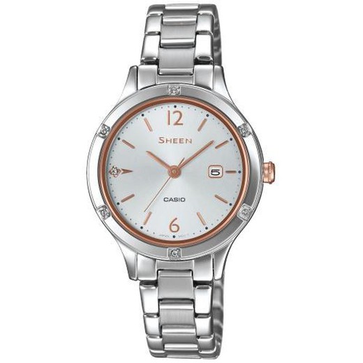 Casio Sheen Ladies Watch SHE-4533D-7AUER Steel