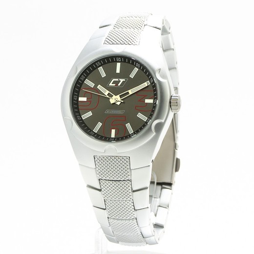 Reloj Chronotech Hombre CC7039M-08M Aluminio Gris