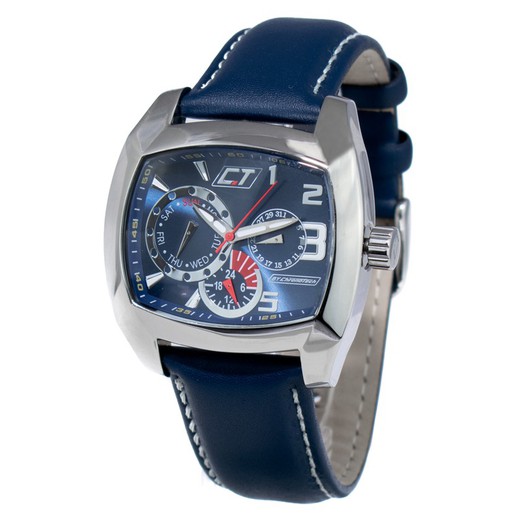 Reloj Chronotech Hombre CC7049M-03 Piel Azul