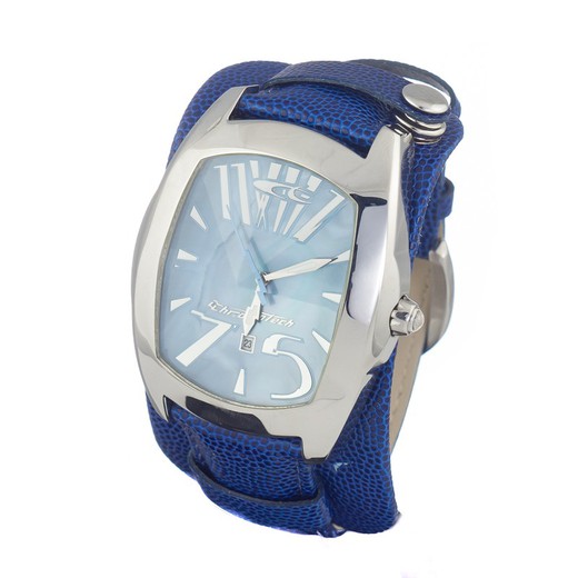 Reloj Chronotech Hombre CT2039J-22 Piel Azul