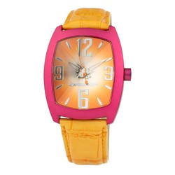 Reloj Chronotech Hombre CT2050M-06 Piel Naranja