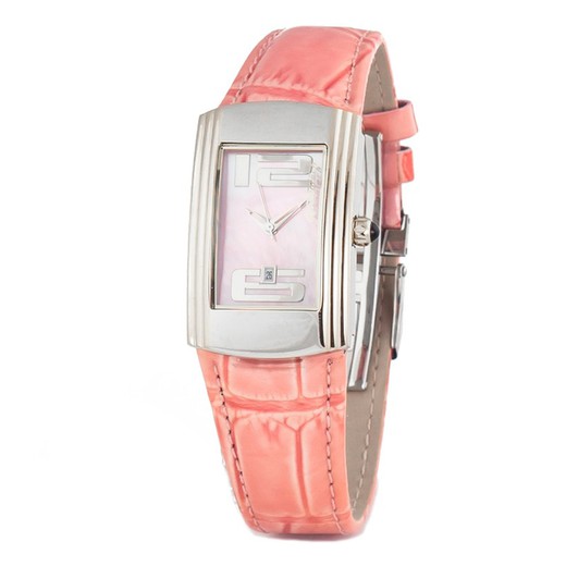 Reloj Chronotech Hombre CT7071B-02 Piel Rosa