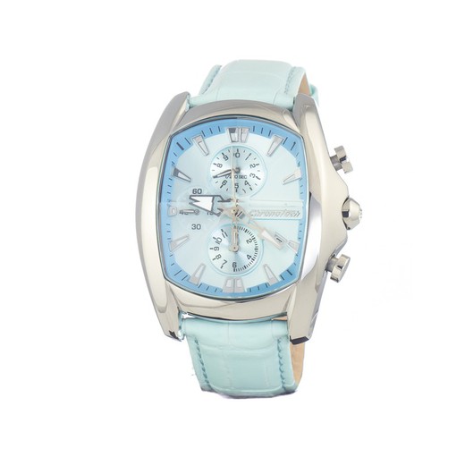 Reloj Chronotech Hombre CT7106M-01 Piel Azul