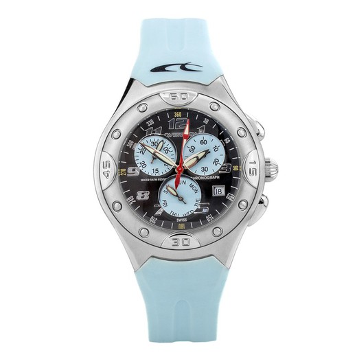 Reloj Chronotech Hombre CT7139M-04 Caucho Azul