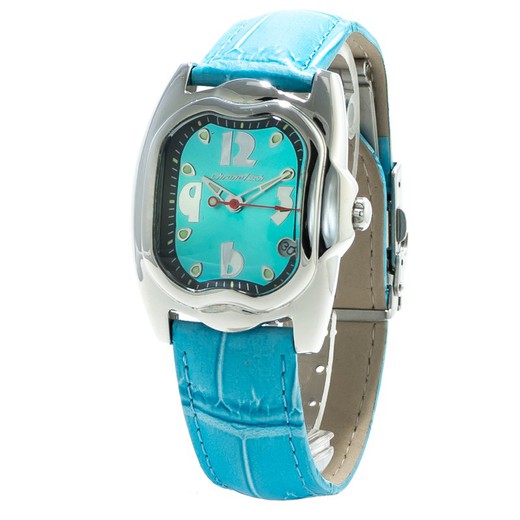 Reloj Chronotech Hombre CT7274M-04 Piel Azul