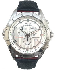 Reloj Chronotech Hombre CT7636L-02 Piel Negro