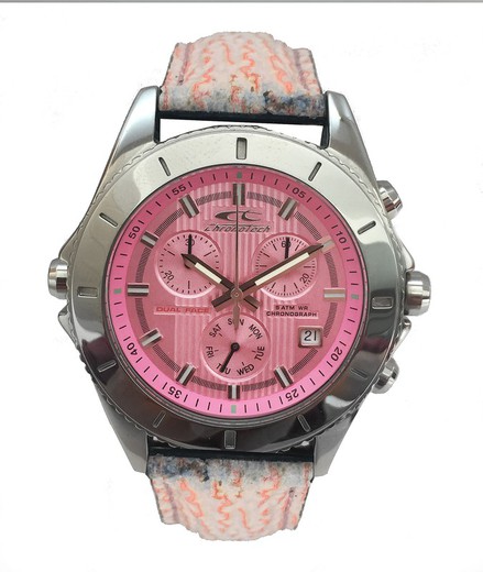 Reloj Chronotech Hombre CT7636L-06 Piel Rosa