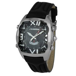 Reloj Chronotech Hombre CT7677M-02 Piel Negro