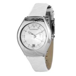 Reloj Chronotech Hombre CT7694L-02 Piel Blanco