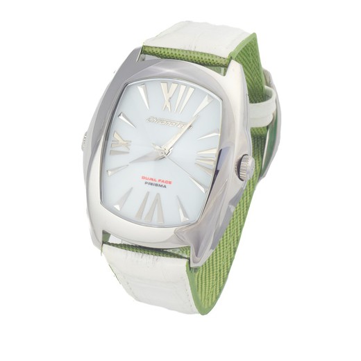 Reloj Chronotech Hombre CT7696M-05 Piel Verde