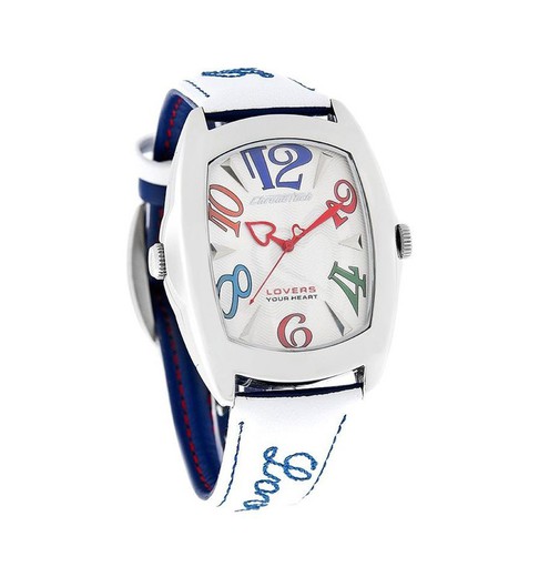 Reloj Chronotech Hombre CT7696M-13 Piel Azul