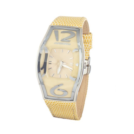 Reloj Chronotech Hombre CT7932AM-88 Piel Amarillo