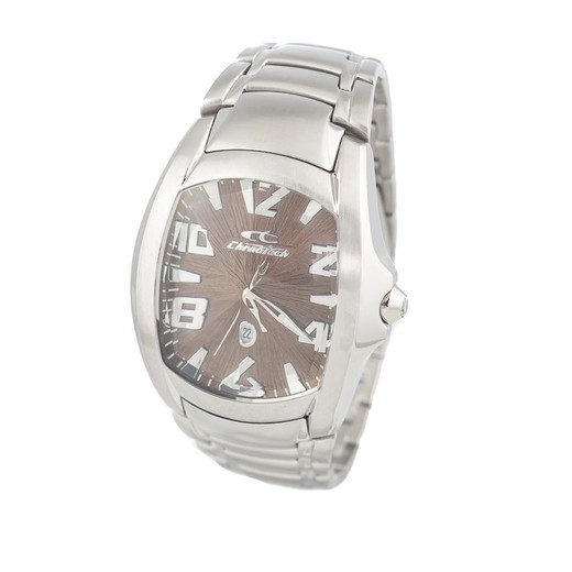 Reloj Chronotech Hombre CT7988M-65M Acero Plateado