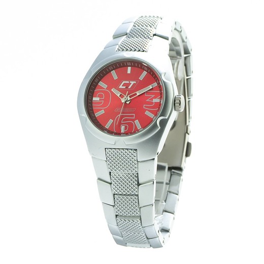 Reloj Chronotech Mujer CC7039L-04M Acero Plateado