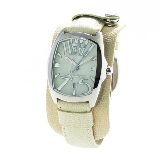 Reloj Chronotech Mujer CT2039L-20 Piel Beige