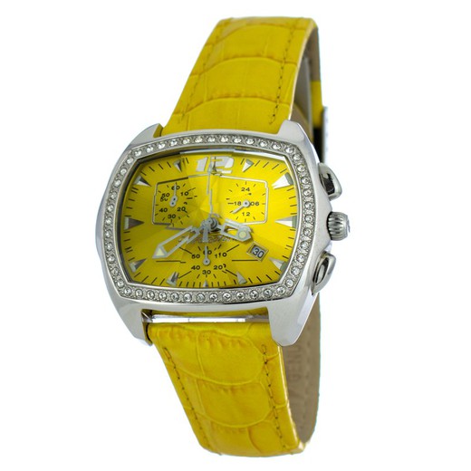 Reloj Chronotech Mujer CT2185LS-05 Piel Amarillo