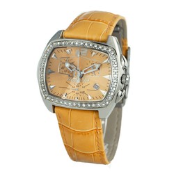 Reloj Chronotech Mujer CT2185LS-06 Piel Naranja